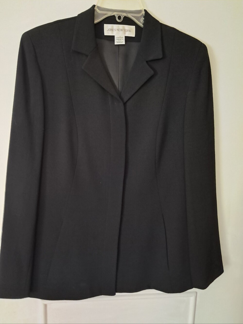Jones New York Classic Black Women's Blazer Jacket Sz 12